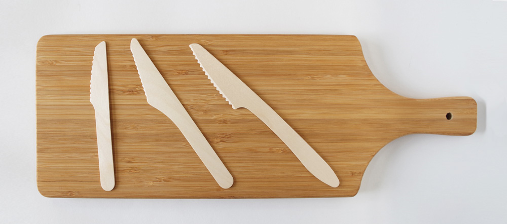 木製カトラリー　ナイフ